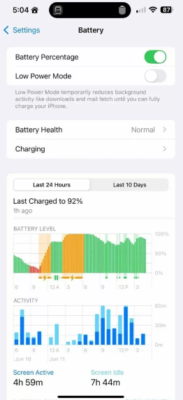 اگر شارژر آیفون شما کُند باشد، iOS ۱۸ هشدار میدهد 2216196_808