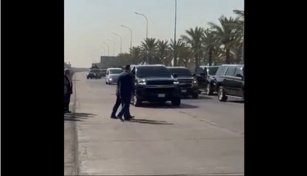 اسکورت مسعود پزشکیان در عراق با شاسیبلند سه میلیاردی آمریکایی