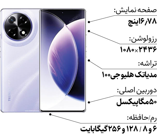 جدیدترین گوشی میانرده تکنوموبایل در بازار 2255573_401