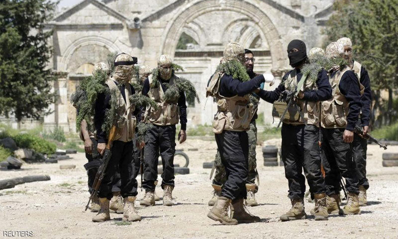 آخرین نقشه از تحولات سوریه و مناطق تحت اشغال تروریستها