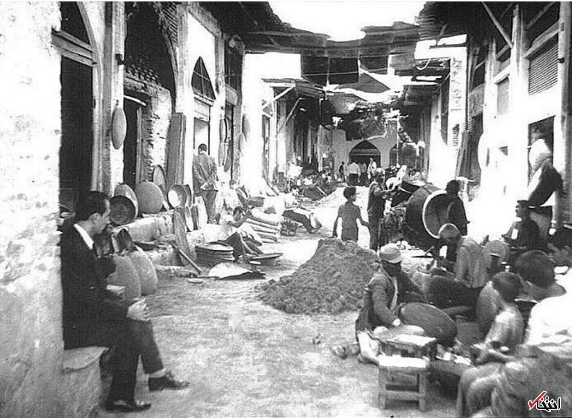 عکس/۷۳ سال قبل؛ بازار مسگرهای شیراز 1901160_566