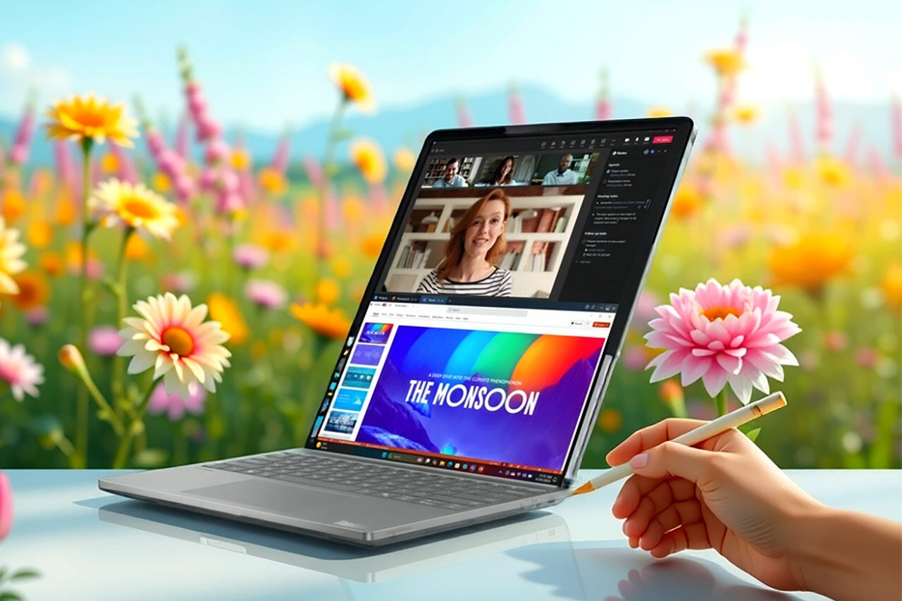 شگفتیسازی لنوو با لپتاپ تاشو Thinkbook Plus Gen ۶ 6159818