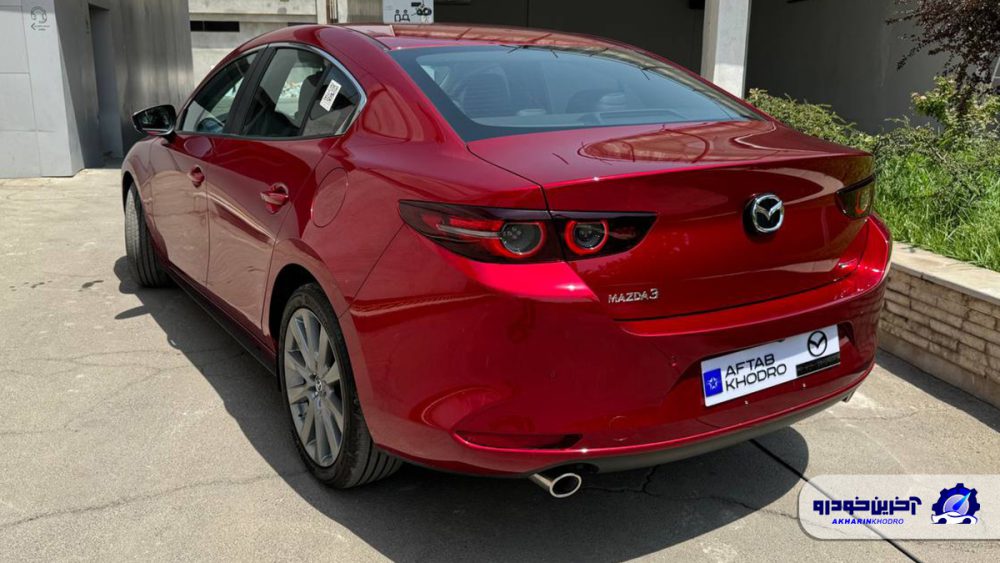 مقایسه دو سدان وارداتی جدید: جیایسی امپو و مزدا ۳ پرمیوم ادیشن Mazda3-2024-Aftabkhodro-2-1000x563