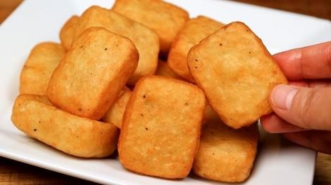 طرز تهیه اسنک سیب زمینی به روش یک آشپز مشهور چینی (فیلم)