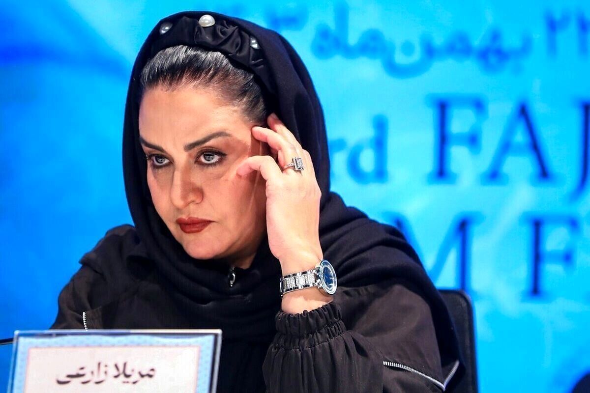 گریه مریلا زارعی در پشت‌صحنه فیلم «هناس» (ویدئو)